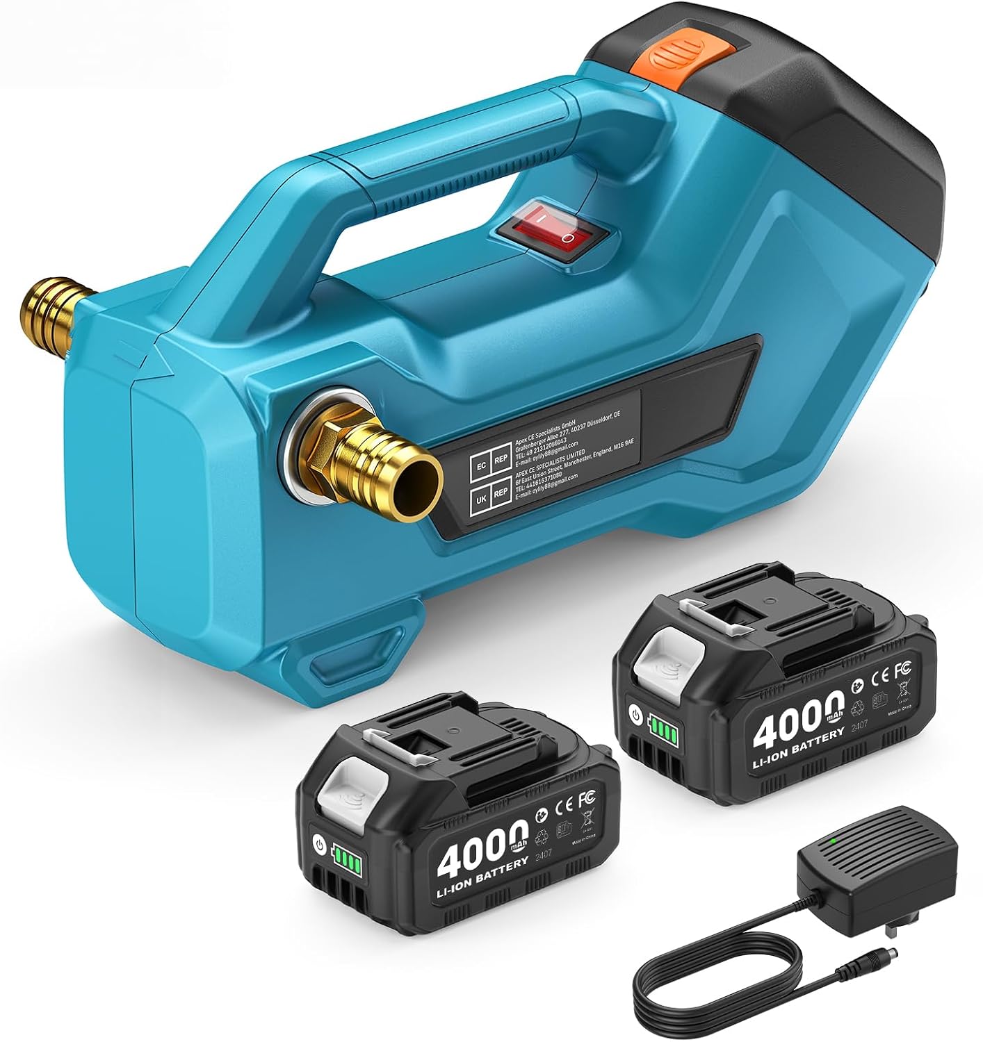 SEESII Cordless Transfer Pump for Water/Diesel