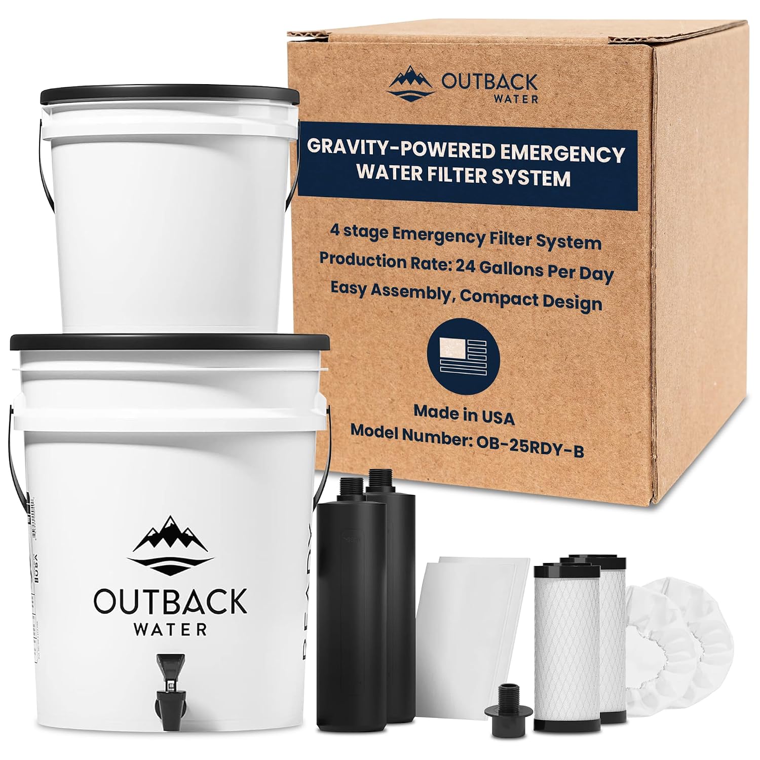 Outback Water Emergency Drinking Water Filter System
